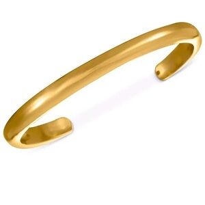 Anthropologie Gold Cuff Bracelet